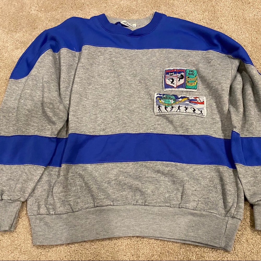ProKeds DoubleCross Collar Crewneck Sweatshirt